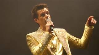 The Killers cover The Cure&#39;s &quot;Push&quot; in Salt Lake with Brandon doing the intro