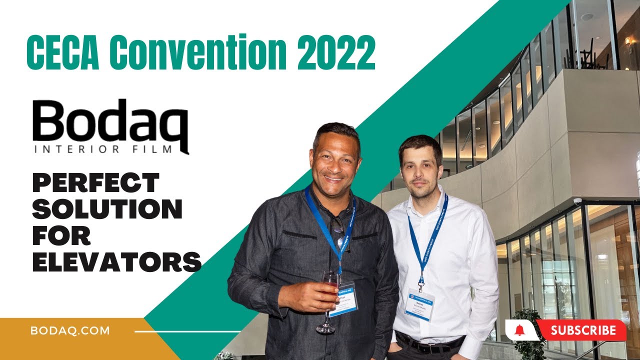 Bodaq at CECA 2020 in Montreal | Elevators refinishing