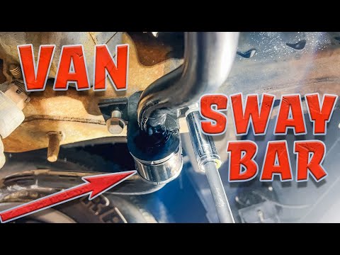 Ford Econoline Sway Bar and Bushing OverHaul | How to Replace all Bushings E-250, E-350 Vans