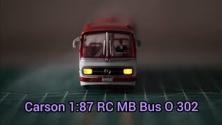 Carson MB Bus O 302 - Ein RC Modell in 1 zu 87!