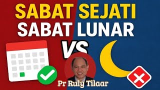 Download lagu “SABAT SEJATI vs SABAT LUNAR — Bukti Alkitab & Roh Nubuat!” mp3