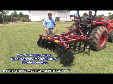 How to Use a Disc Harrow Model 300