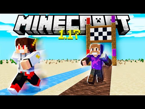 APOSTEI CORRIDA COM MEU AMIGO NO MINECRAFT 1.17 #24 CREATIVESQUAD