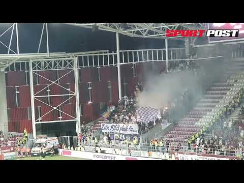 "Din 1953 până la Infinit" | Coregrafie aniversară FC Argeș în deplasarea din Giulești