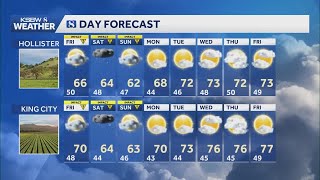 Central Coast to see potential thunderstorms and heavy rain this weekend