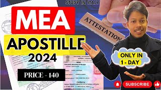 How to Get an MEA Apostille in India | HRD Attestation & MEA Apostille | Step-by-Step Guide #study