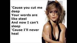 Shakira ft. MAGIC! - Cut Me Deep (Lyrics)