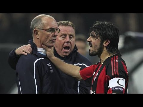 Gattuso vs Joe Jordan e o banco do Tottenham #TantiAuguriRhino