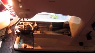 The wonderful sound of a freshly oiled Bernina 830 record.