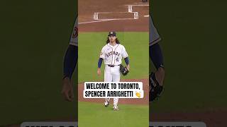 Welcome to Toronto, Spencer Arrighetti ‼️ #MLB #Toronto #BlueJays