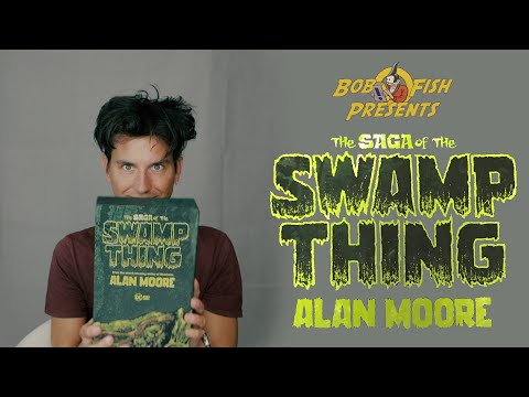 The First Dark Age Comic! The Saga of the Swamp Thing by Alan Moore, published by DC Comics