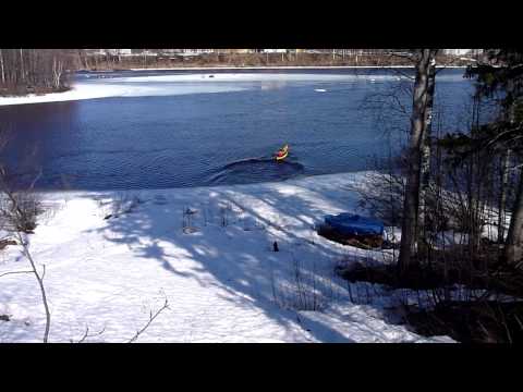 Kanotslide i Skellefteå
