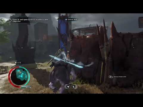 Shadow of War captures-  grunt fighting mastery