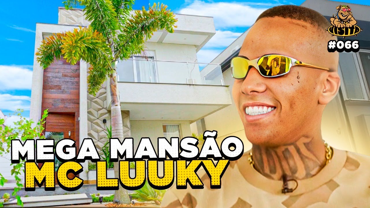 “GASTEI 50 MIL SÓ NO COQUEIRO”: A MANSÃO DE MC LUUKY - Podpah Visita #66