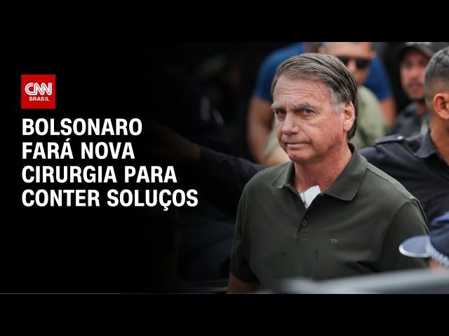 Bolsonaro faz nova cirurgia para conter soluços | CNN 360º