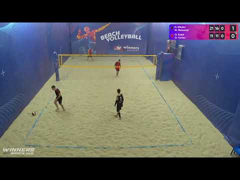 18:40 D. Kliuiev / M. Motuznyi - O. Kulyk / O. Yurtov 27.01.2023 | Winners Beach Volleyball