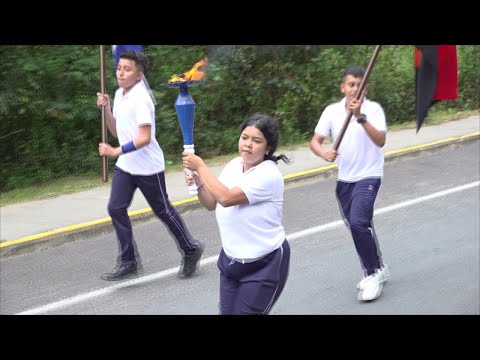 Antorcha Centroamericana en territorio Nicaragüense / 2025