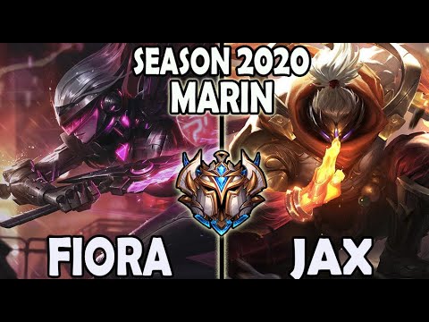 Fiora vs Jax TOP [ MaRin ] Lol Challenger Korea