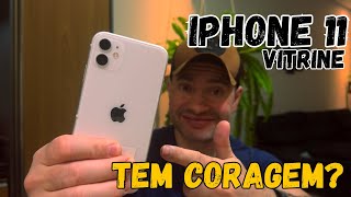 iPhone 11 de VITRINE na Shopee! 🎁 Veio TIJOLO ou iPhone? Unboxing e Teste de Bateria 100% FALSA!