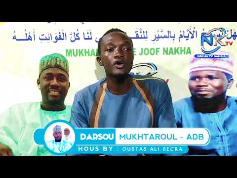 DARSOU MUKHTAROUL EVERY FRIDAY 02:00/ HOUSE BY OUSTAS ALI SECKA