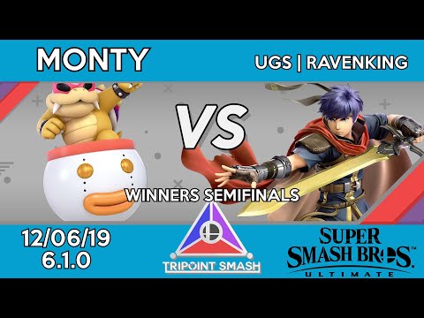 Tripoint Smash 88 - Winners Semifinals - Monty(Bowser Jr) Vs. UGS | Ravenking(Ike)