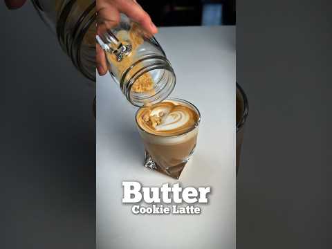 Butter Cookie Latte so easy to make from home!