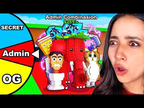 Cette roue ADMIN Choisit Mes BRAINROTS !