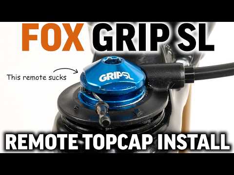 FOX GRIP SL Remote Topcap Push to Lock setup guide for beginners. A fix for a crappy remote
