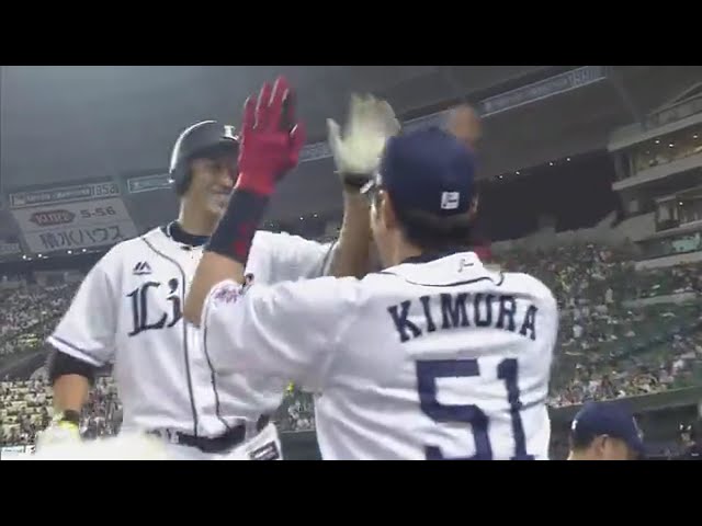 【8回裏】ライオンズ・坂田 意地のセンターバックスクリーン弾!! 2017/9/8 L-F