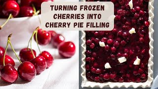 Can You Create Pie Filling From Frozen Cherries?