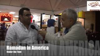 Celebraing Ramadan in America ... under the Tent