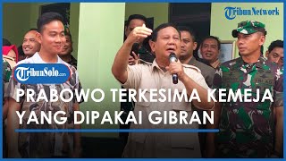 Gibran Pakai Kemeja Gambar Jenderal Soedirman dan Bung Tomo, Prabowo Terkesima