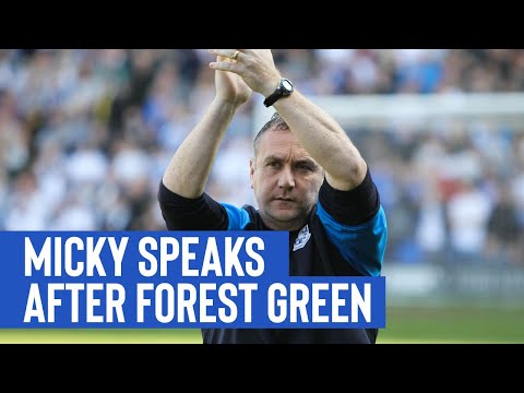 Post Match | Micky Mellon (Forest Green)
