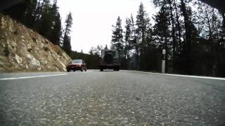 preview picture of video 'From Zernez to Ofenpass in an Audi TT RS Plus'