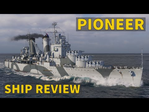 Pioneer - New T10 Steel Commonwealth Light Cruiser | World of Warships