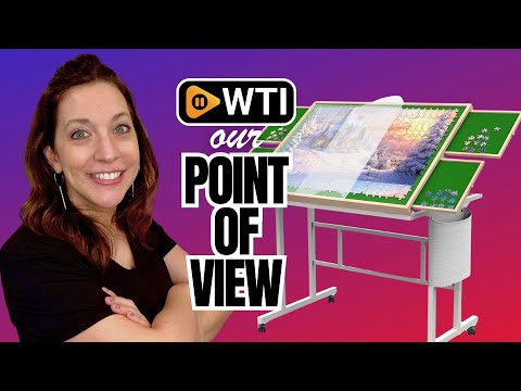Jigsaw Puzzle Table 1500pcs - WTI product video review