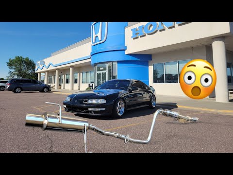 INVIDIA N1 CATBACK EXHAUST FOR THE 4TH GEN HONDA PRELUDE!