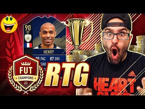 LET'S GOOO!!! WE GOT ICON HENRY THE GOAT!!!!  - FIFA 18 Road To Fut Champions #175 RTG
