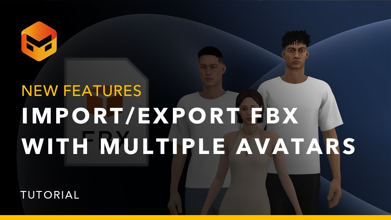 Marvelous Designer 12.2 New Features: Import/Export With Multiple Avatars