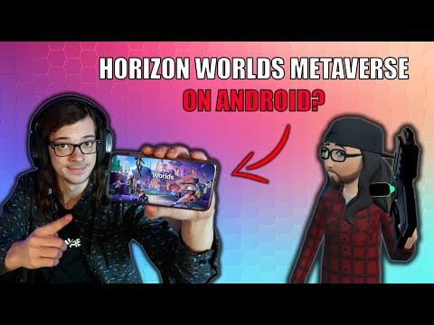 Horizon Worlds Mobile Experience | Facebook's Metaverse on Android - YouTube