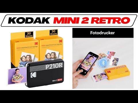 KODAK Mini 2 Retro Fotodrucker im Test-Vergleich 🥇 Smartphone Drucker für iOS & Android