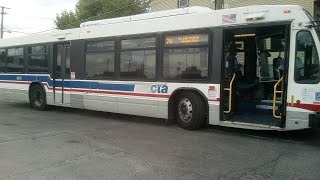 Ride On CTA 2000 Nova Bus LFS 6810 On Rt 76 Diversey to Nature Museum