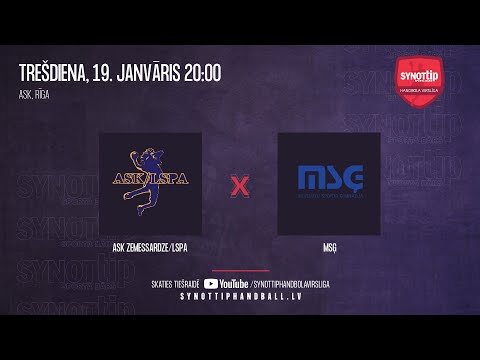 ASK Zemessardze/LSPA - MSĢ | SynotTip handbola virslīga 2021/2022
