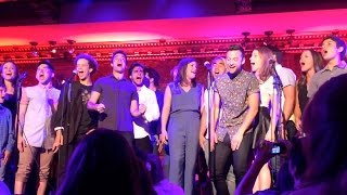 Newsies Reunion Once And For All - 54 Below August 28th 2015 Corey Cott