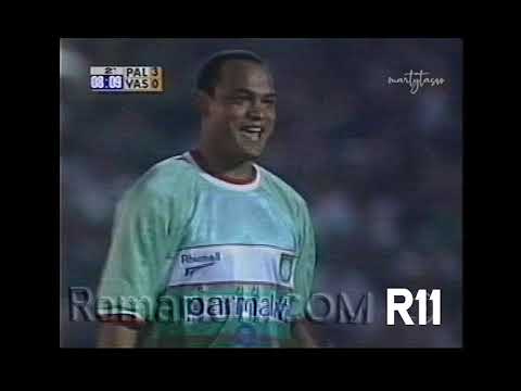 20-12-00 Palmeiras 3 x 4 Vasco da Gama - Copa Mercosul 2000 - Jogo Histórico Virada com 3 de Romário