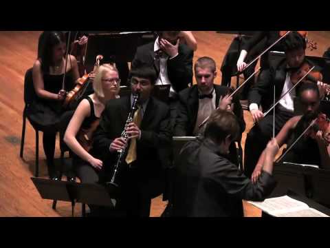 Boris Allakhverdyan, clarinet. Nielsen Clarinet Concerto 2/3