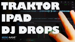 Traktor iPad Tutorial (How To Sync, Scratch & Mix DJ Drops)