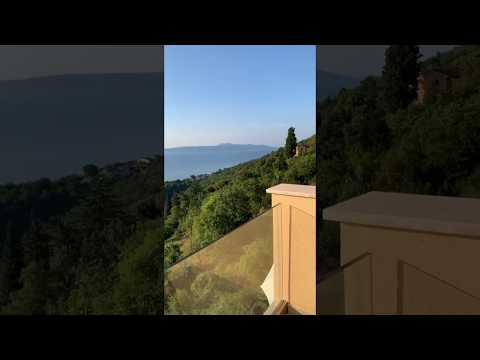 Ausblick von der Villa Sabine über die Kvarner Bucht