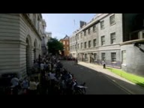 New PM Johnson speech outside Downing Street