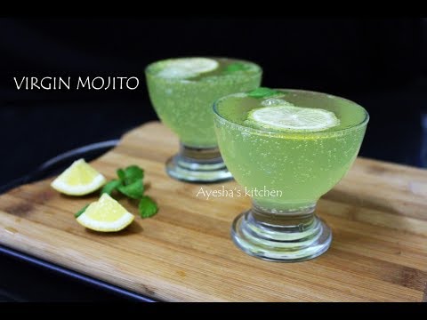 ഒരു അടിപൊളി വെൽക്കം ഡ്രിങ്ക് / Virgin Mojito Mocktail drink Video